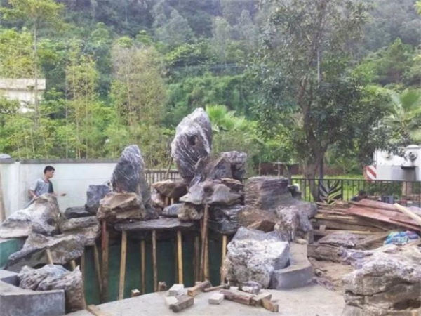 石家庄制作假山公司